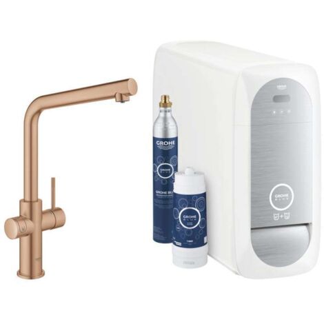 Grohe Blue Home L-spout Starter Kit Mitigeur d'évier à levier
