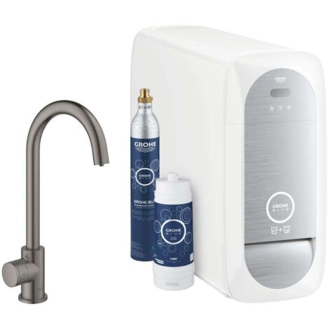 Grohe Blue Home Mono C-spout Starter Kit Mono robinet avec
