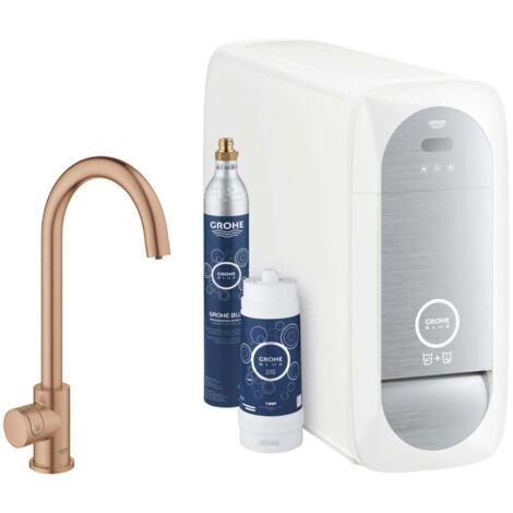Grohe Blue Home Mono C-spout Starter Kit Mono robinet avec