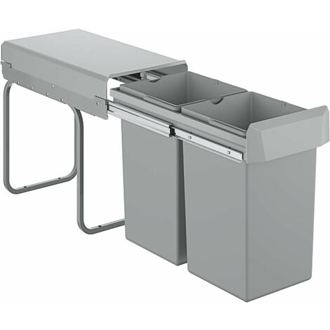 Grohe Blue Home - Système de poubelle 30 cm, séparation 15/15 l 40855000