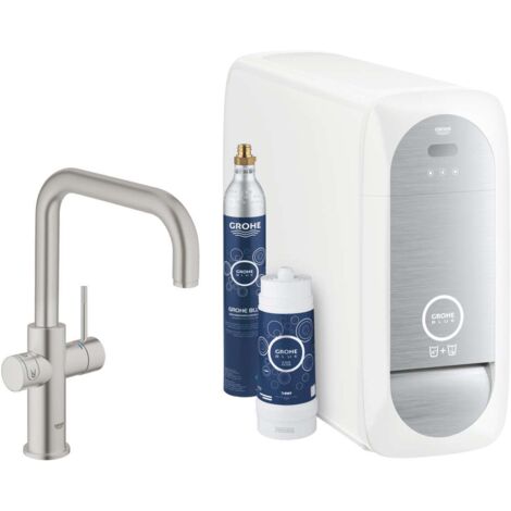 Grohe Blue Home U spout Starter Kit Mitigeur d'évier à un levier