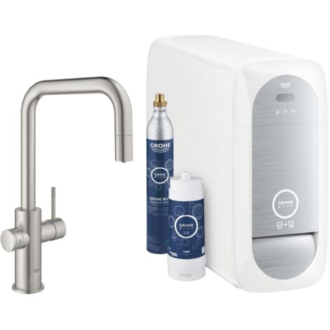 Grohe Blue Home U spout Starter Kit Mitigeur d'évier avec