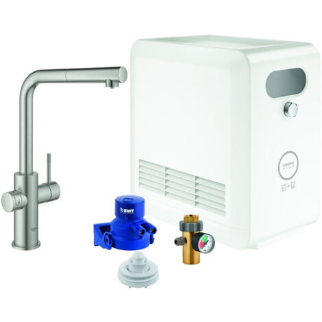 Grohe Blue Professional Extraíble con caño en L Eu