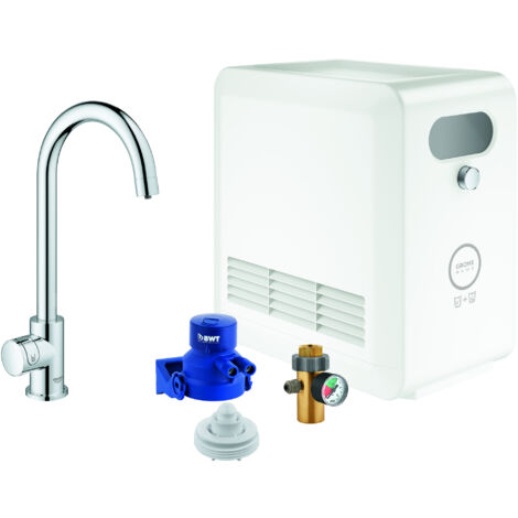 GROHE Blue Professional Juego de caño en C, Grifo mono con