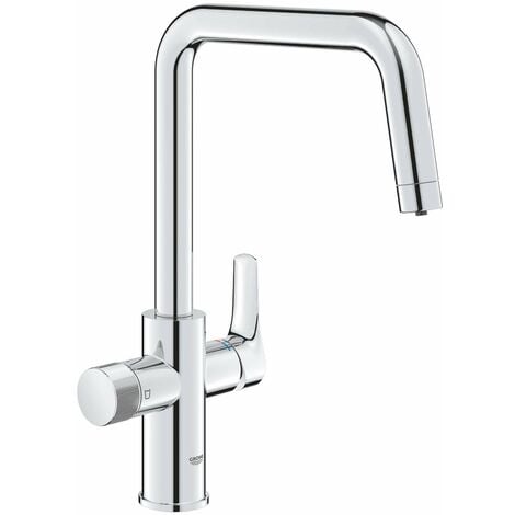 Grohe Blue Pure - Miscelatore da lavello Start con funzione di filtraggio, cromo 30595000