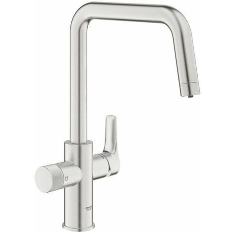 Grohe QuickFix Start Cube 41123DC0 set accessori bagno supersteel