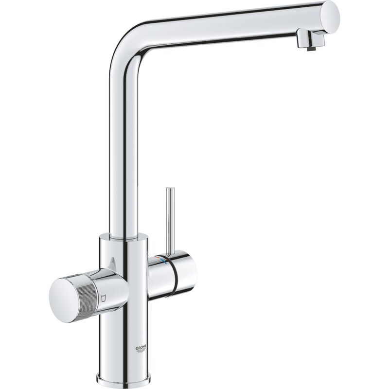 Grohe - Blue Pure Minta mitigeur évier avec filtration de l'eau, chrome (G30600000)