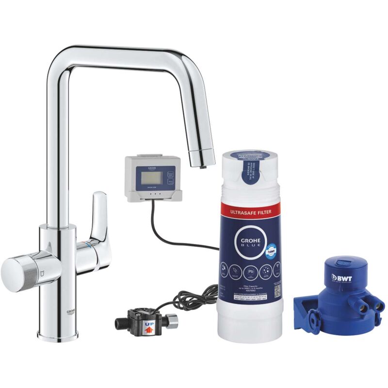 Blue Pure - Set Spültischarmatur Start Mit Ultrasafe-filter, Chrom 30594000 - Grohe