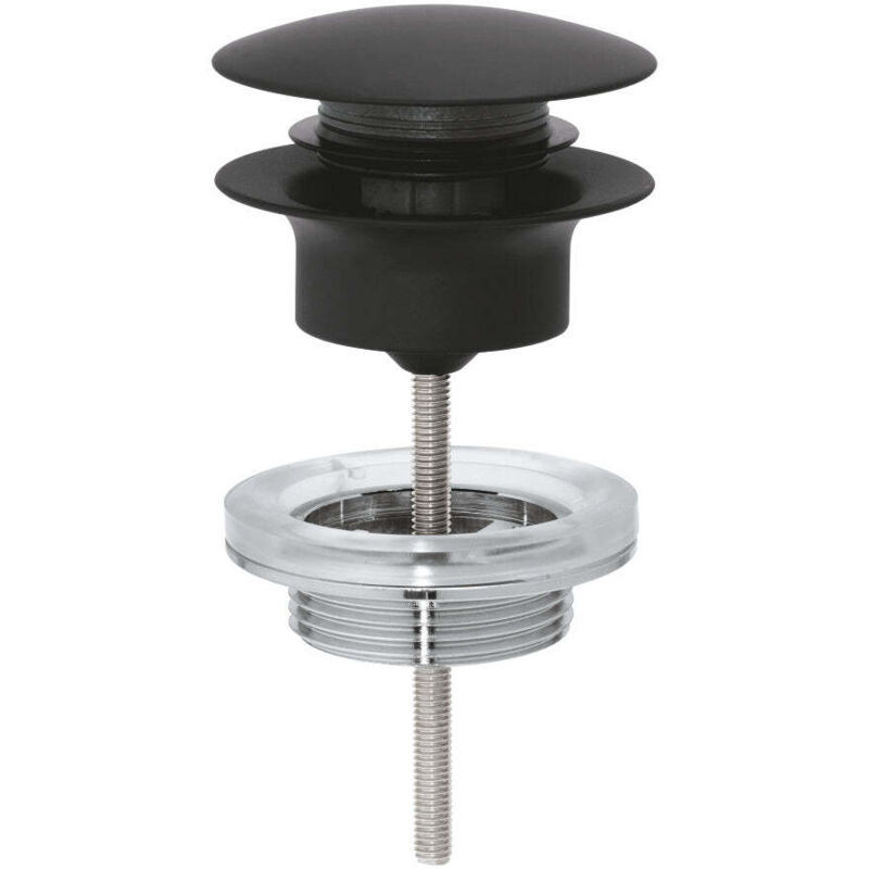 29 510 KF0 Válvula Clic Clac Desagüe Push-Open Color Negro Phantom Black - ref: 29 510 KF0 - Grohe