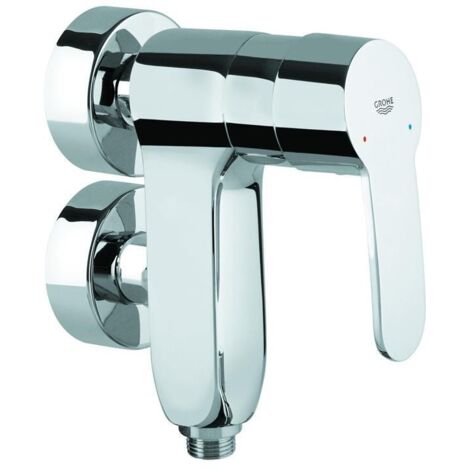 Grohe Brause-Einhebelmischer Vertica Eurostyle C chrom, Wandmontage
