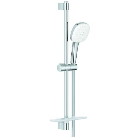 Grohe Brausestangenset Tempesta Cube 110 269073 600mm 2 Strahl Ablage 7,4l chrom