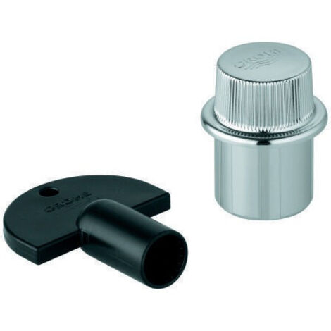 GROHE Capuchon 01490 pour corps encastré de vanne Atlanta Clé à douille chromé, 01490000