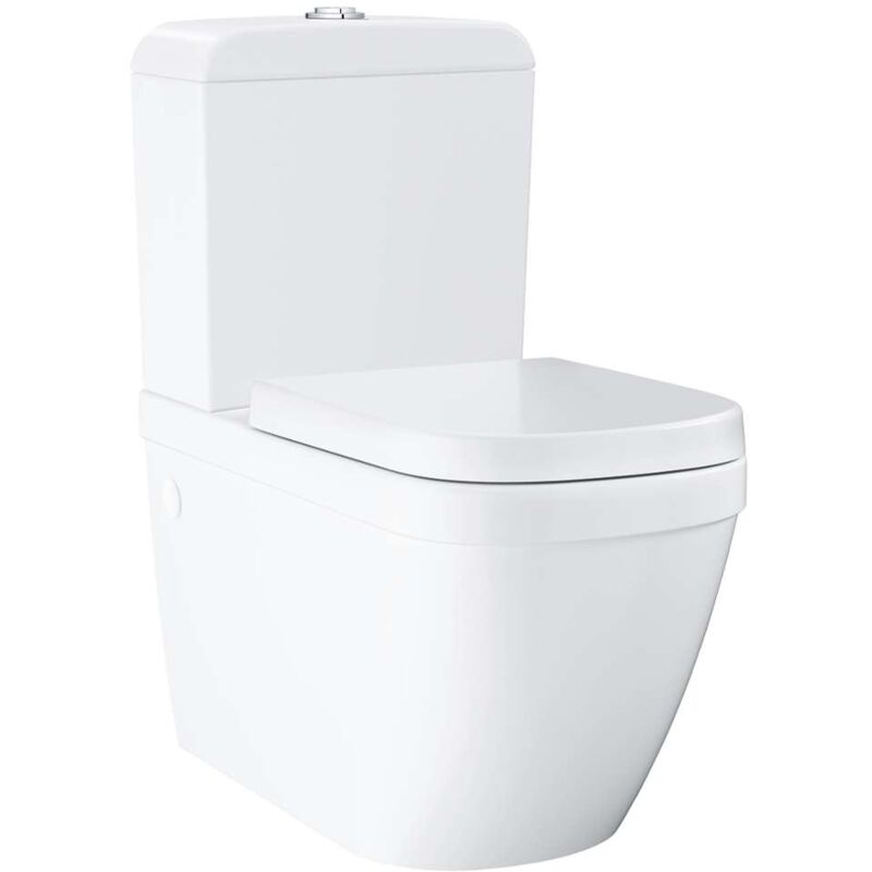 WC à poser GROHE Euro Ceramic 39462000 - Avec réservoir - Abattant softclose - Rimless - Blanc alpin