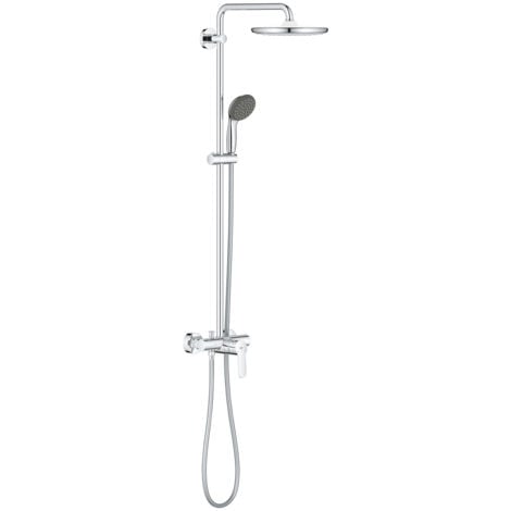 Grohe Columna de ducha Vitalio Start System 250 con mezclador monomando, Cromo (26679000)