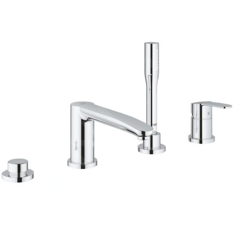 GROHE Combinaison de baignoire 4 trous monocommande Eurostyle C 230483 chrome, 23048003