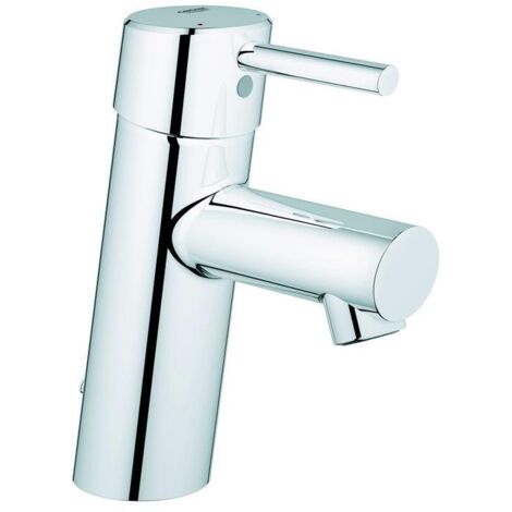 Grohe Concetto 1-Loch-Einhand-Waschtischbatterie Chrom, EcoJoy, Kette