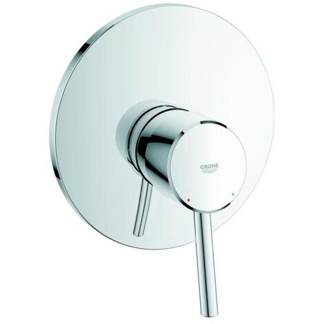 GROHE Concetto Einhand-Brausebatterie Unterputz Fertigmontageset chrom 19345001