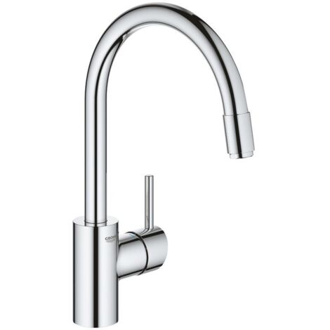 GROHE Concetto Einhand-Spültischbatterie, Ausladung 215mm,
