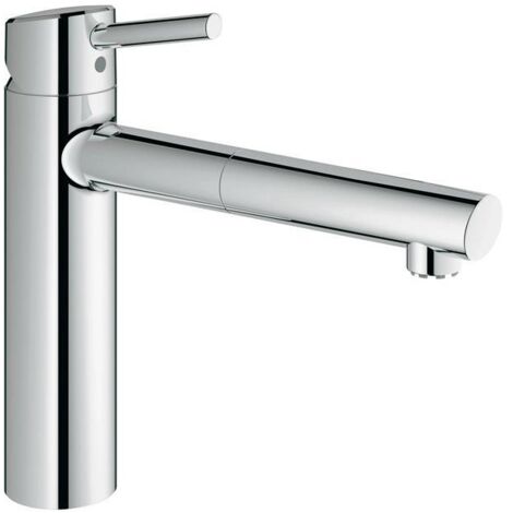 GROHE Concetto Einhand-Spültischbatterie, Niederdruck, Ausladung