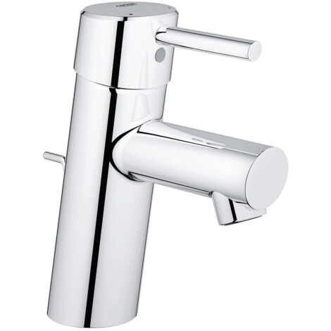 Mitigeur de lavabo chromé Taille S – Finition GROHE StarLight – Cartouche céramique 28 mm – Système QuickFix – 32204001