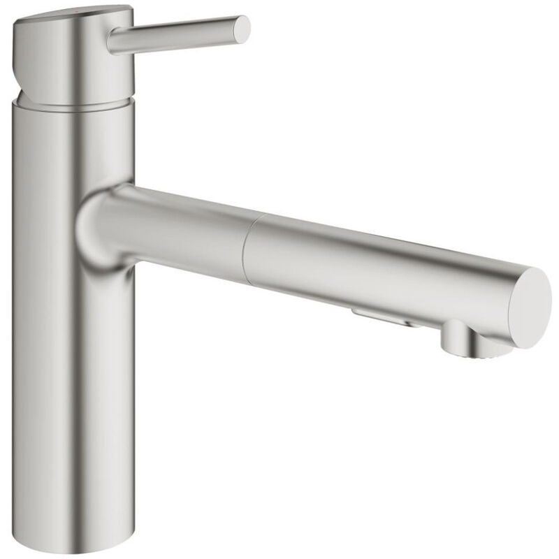 Grohe - Concetto Mitigeur monocommande Évier, Supersteel (30273DC1)