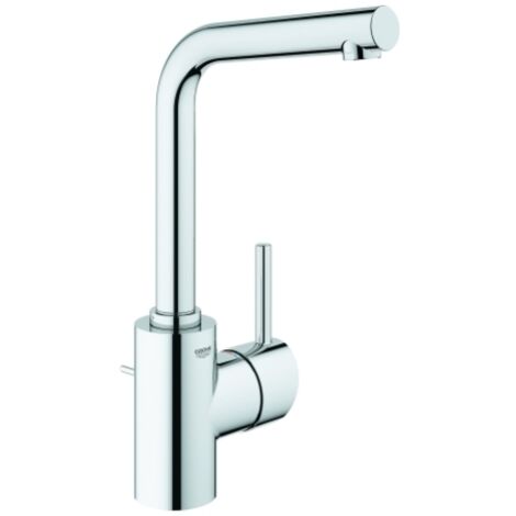 Grohe Concetto New - Miscelatore da lavabo, con sistema di scarico, cromo 23739002