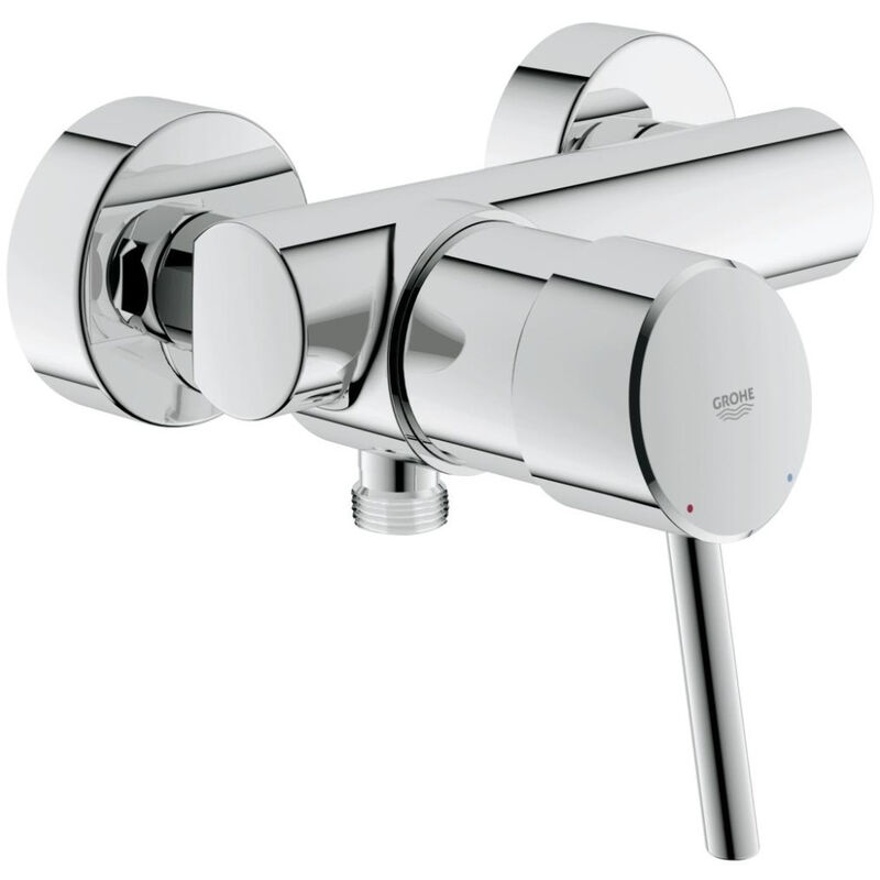 Concetto Single-lever shower mixer 1/2', Chrome (32210001) - Grohe