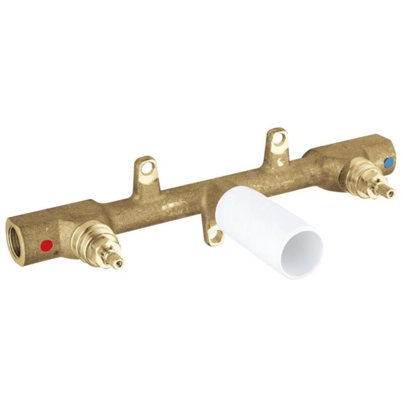 Grohe - Mitigeur de lavabo 3 trous Atrio corps encastré, 32706000