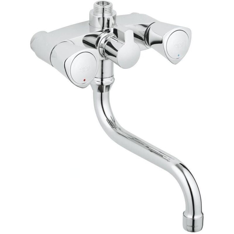 Costa s - Mélangeur polyvalent de baignoire, entraxe 120 mm, chrome 26788001 - Grohe
