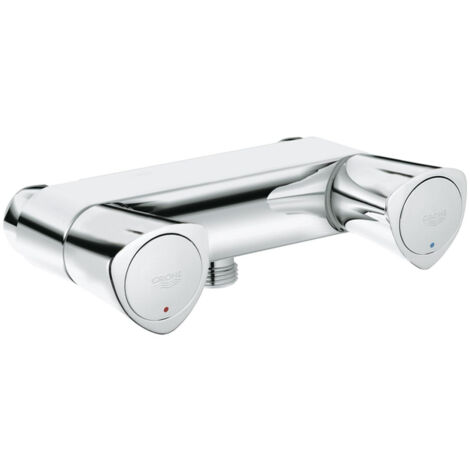 Mélangeur de douche mural COSTA S tête Carbodur - GROHE - 26317-001