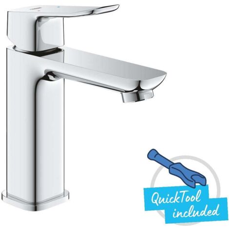 Grohe Dice - Waschtischarmatur mit Push-Open-Ablauf, Chrom 1018330000