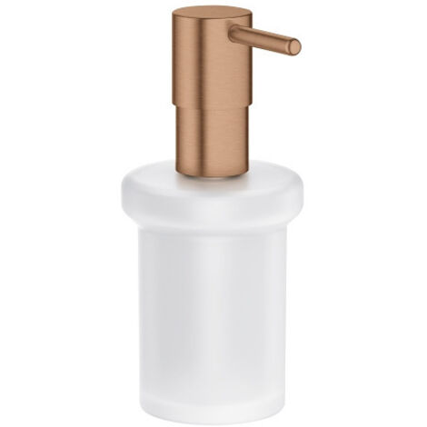 Grohe – Distributeur de savon liquide 160 ml – Verre et métal – Finition chrome résistant aux taches – Pour salle de bain élégante - 40394DL1