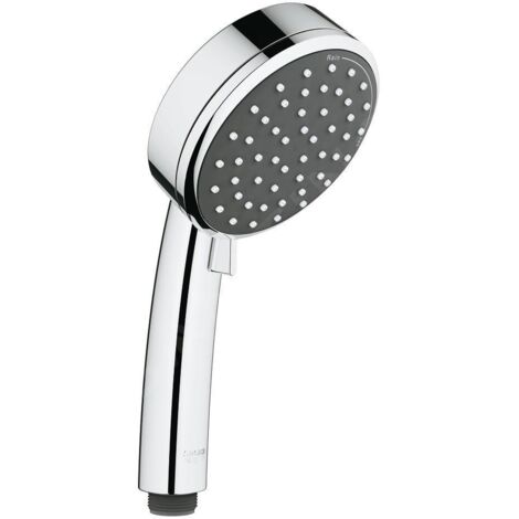 Pommeau De Douche Traditionnel Deva 12,7 Cm - Chrome - Fonctionne à Basse Pression (0.1 Bar) - Avec Joint Pivotant