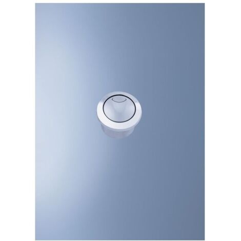 Grohe Druckknopf und Rosette Mattchrom/Chrom