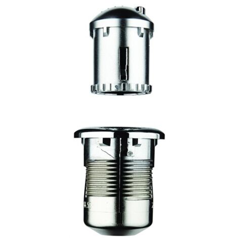GROHE Druckknopfbetätigung 42812 m.Ros. Eco-Taste 40mm f.Eco-Set mattchrom/chrom, 42812PI0
