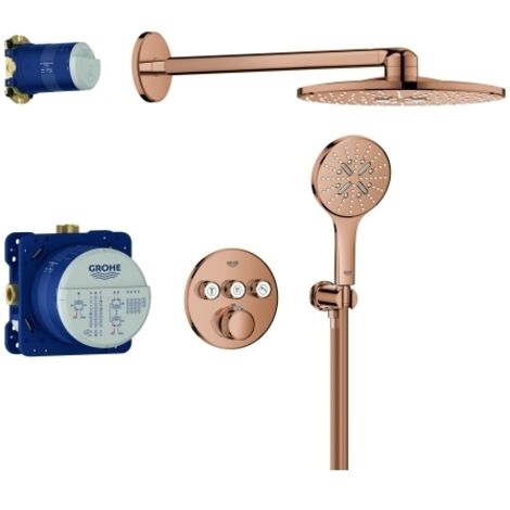 Grohe Duschsystem Grohtherm Smartcontrol UP, m Rainsho. SmartActive 310, w. suns