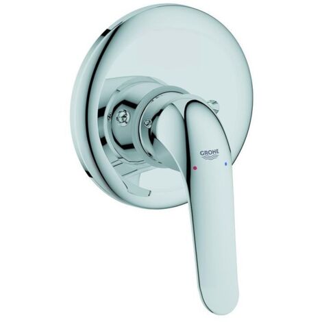 GROHE Einhand-Brausebatterie Euroeco Special 32784000 Fertigmontageset für Rapido E chrom
