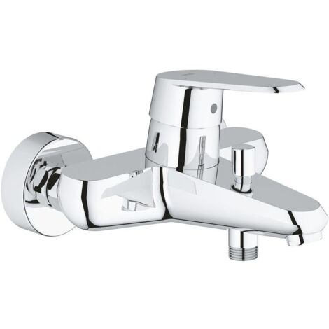 GROHE Einhand-Wannenbatterie Eurodisc Cosmopolitan Wandmontage eigensicher chrom 33390002