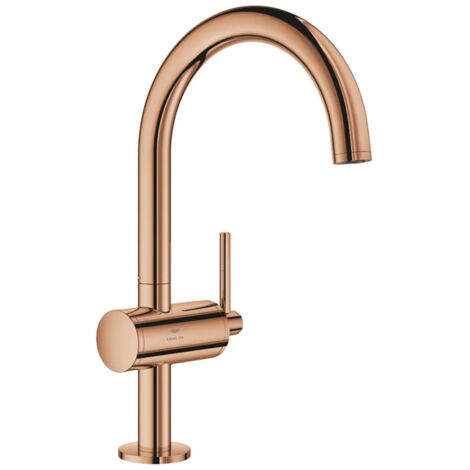 GROHE Einhand-Waschtischbatterie Atrio 24362 L-Size warm sunset, 24362DA0
