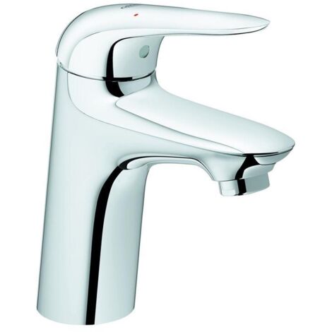 GROHE Einhand-WTbatterie EUROSTYLE DN 15 Slim geschl. Met-Hebelgr gl Kör ch