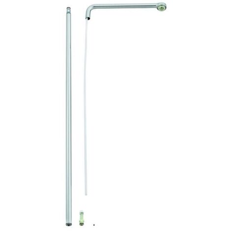 Grohe Ersatz-Brauserohr Grohtherm 2000 15cm länger als Originalrohr, chrom