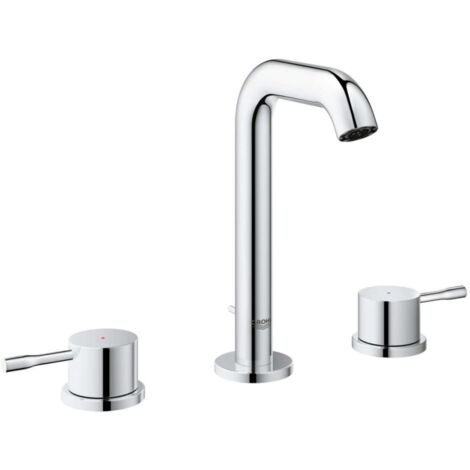 Grohe Essence - 3-Loch-Waschtischarmatur M, Chrom 20296001