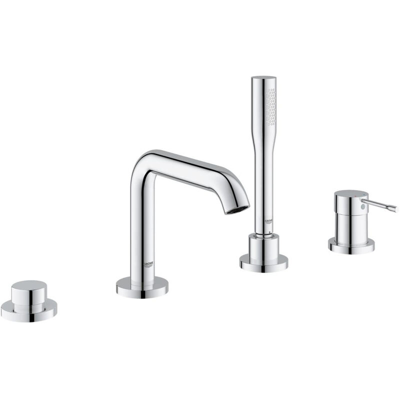 Essence Façade pour Combiné monocommande 4 trous montage avec ou sans châssis - chrome (19578001) - Grohe