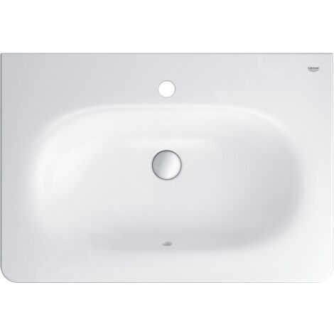 Grohe Essence - Lavabo avec trop-plein, 700x485 mm, PureGuard, blanc alpin 3956400H