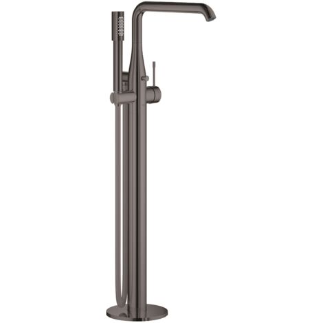 Grohe Essence - Miscelatore monocomando a pavimento per vasca da bagno, grafite scura 23491A01