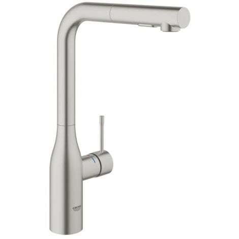 Grohe Essence Miscelatore monocomando rubinetto, Supersteel (30270DC0)