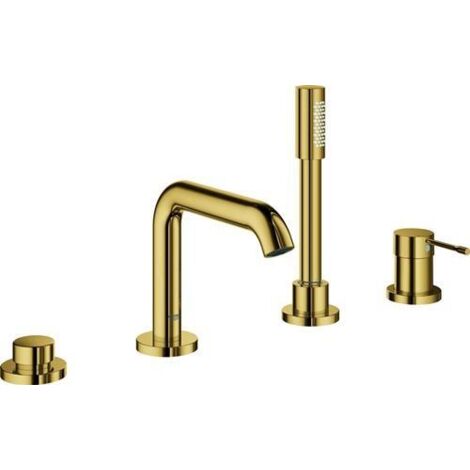 Grohe Essence Mitigeur Bain/Douche 4 trous Doré, 25251GL1