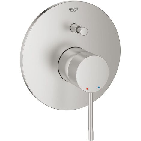 Grohe Essence - Mitigeur de baignoire encastré, supersteel 19285DC1