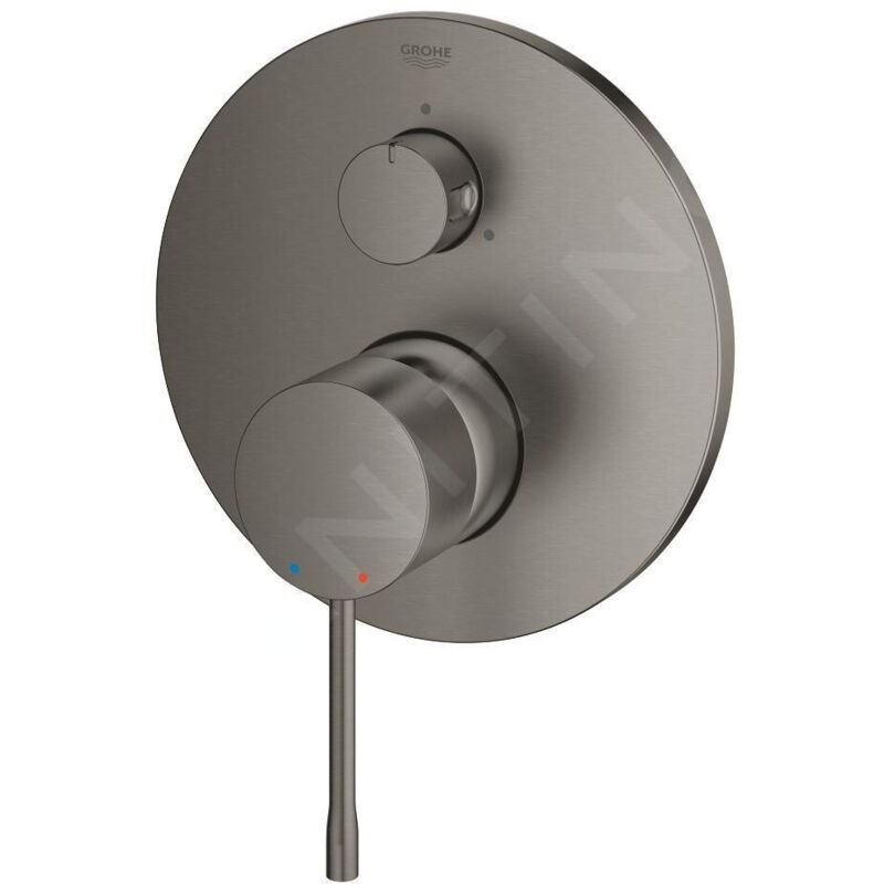 Essence - Mitigeur encastré pour 3 sorties, Hard Graphite brossé 24092AL1 - Grohe