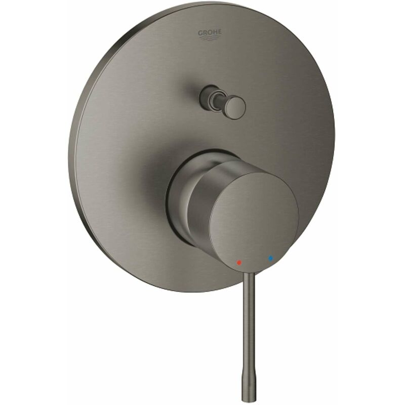 Essence - Robinet à encastrer pour 2 sorties, Hard Graphite brossé 24058AL1 - Grohe